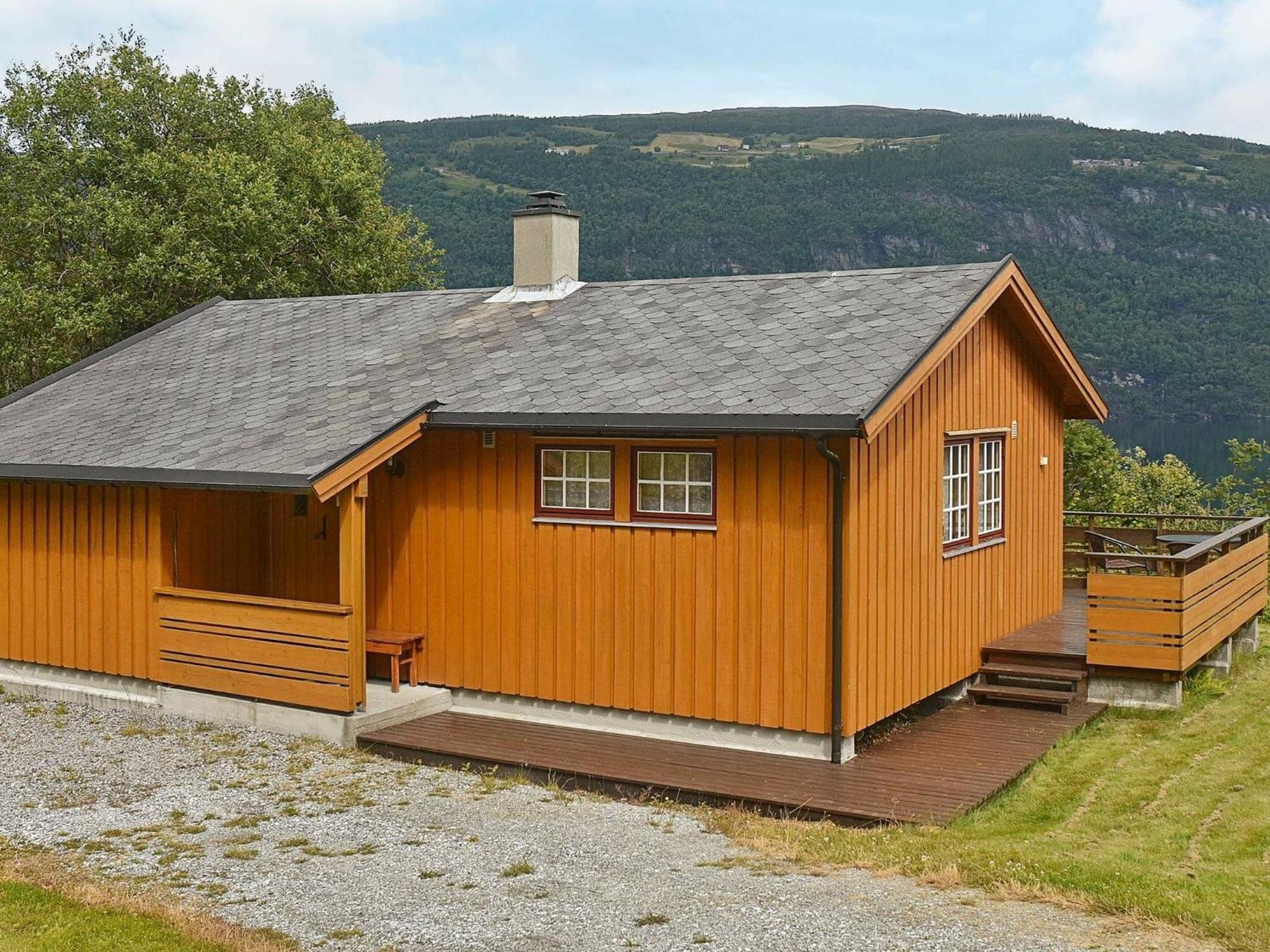 Three-Bedroom Holiday Home In Utvik 1 Reed Zimmer foto